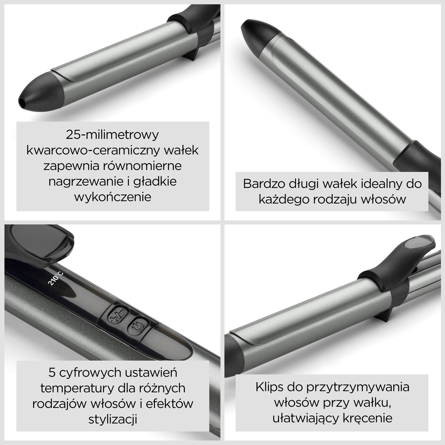 Lok&oacute;wka Xanadu 25mm Curling Tong